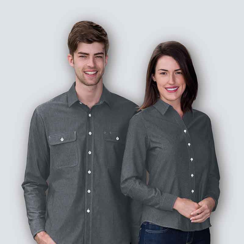 BMV The Montreal Chambray Shirts - Womens