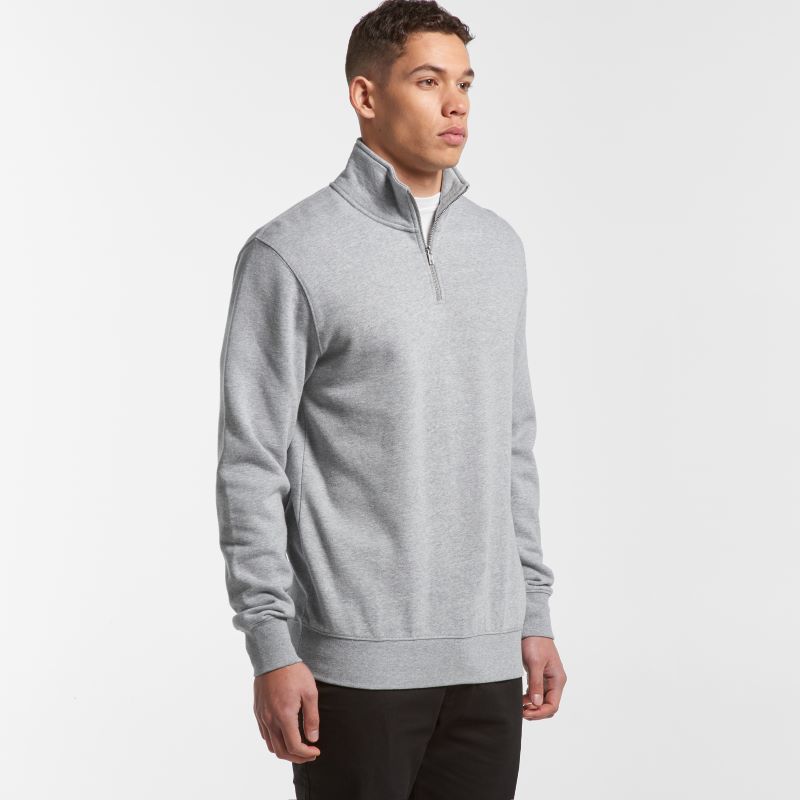 AS Colour Mens Half Zip Crew