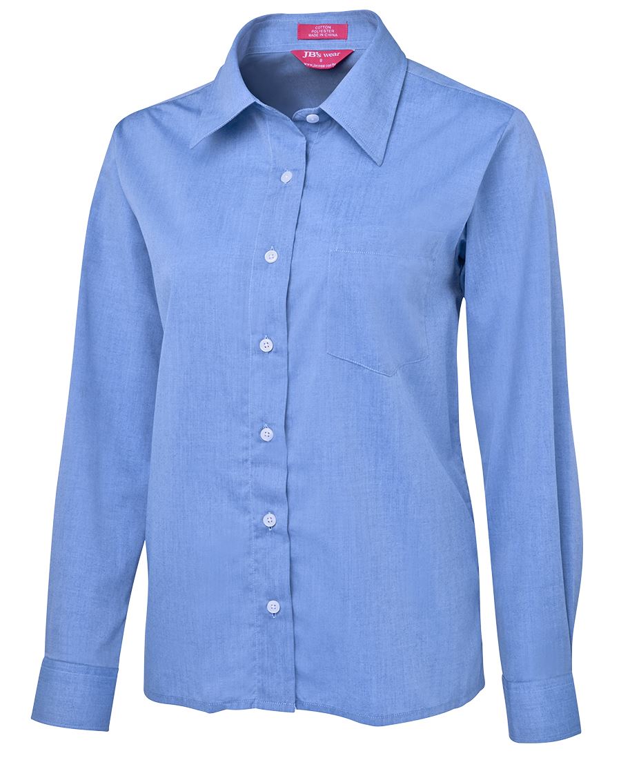 JBs Ladies Original L/S Fine Chambray Shirts