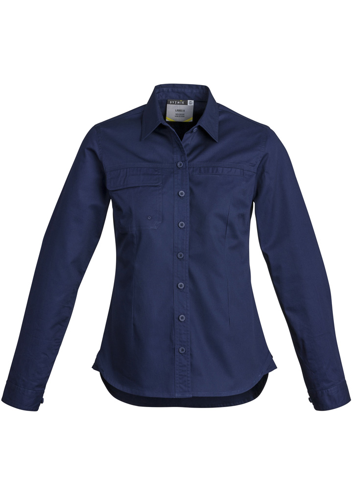 Syzmik Womens Lightweight Tradie L/S Shirts