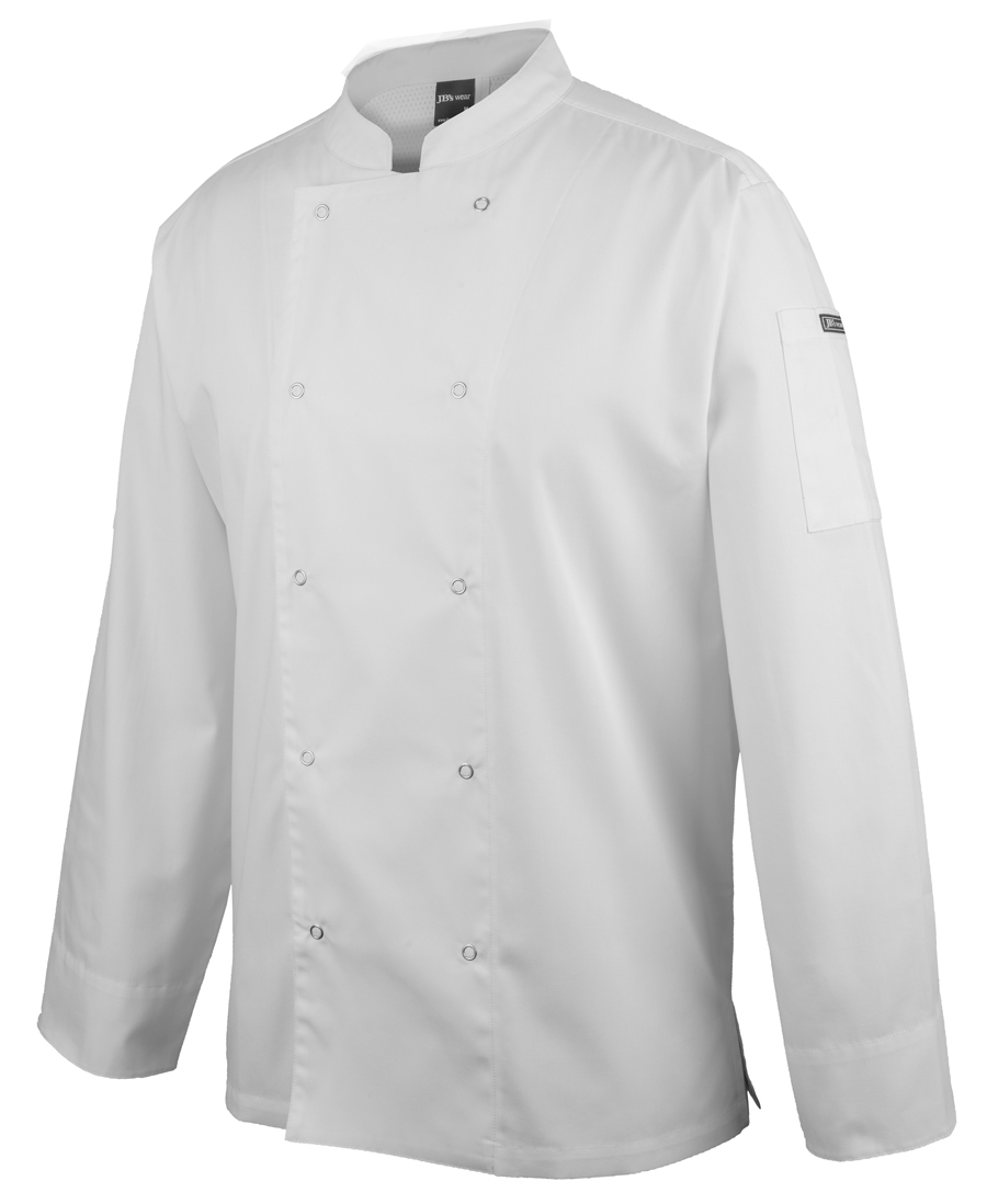 JB's Snap Button L/S Chefs Jacket