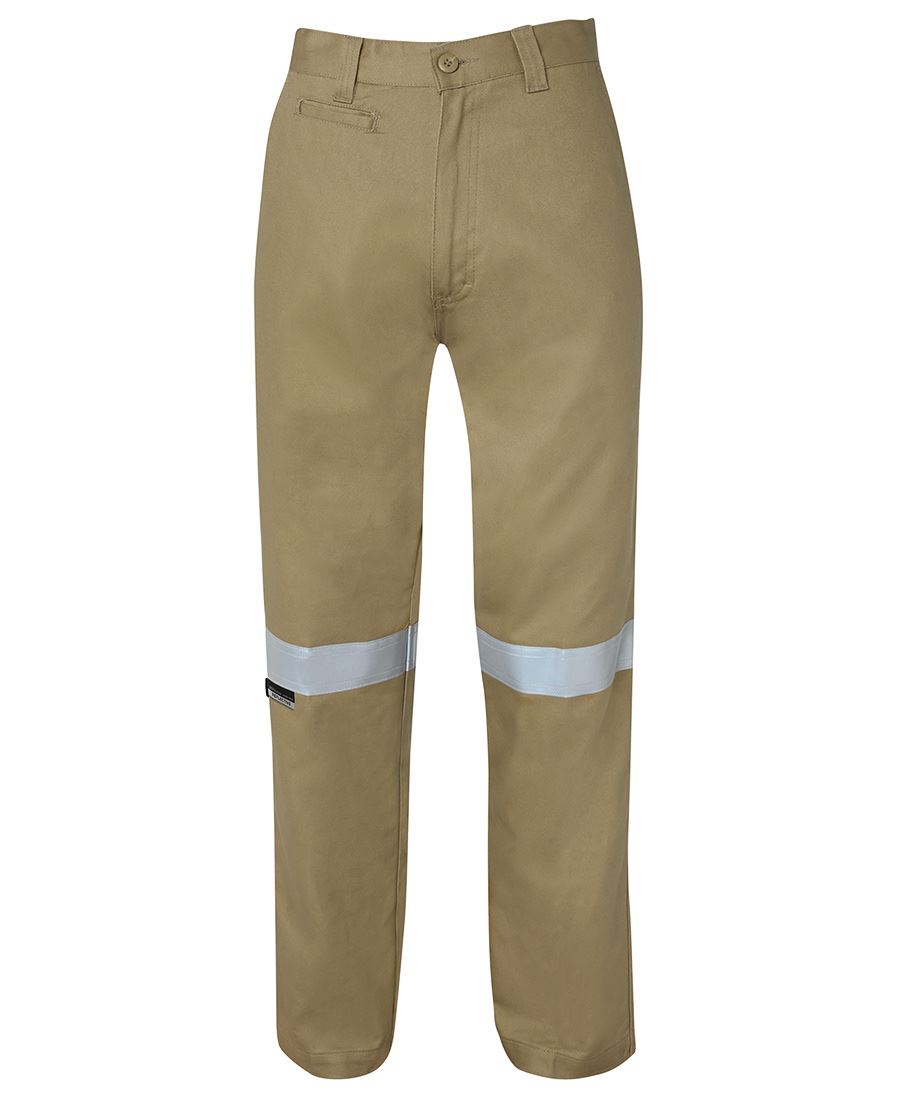 JB's Mercerised Work Trouser with Reflective Tape - Stout Fit