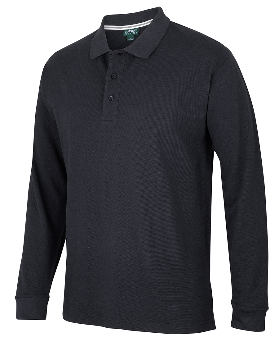 JBs C of C L/S Pique Polo