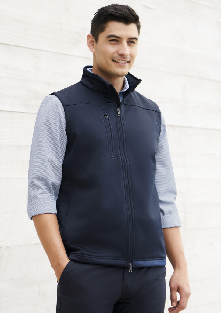 Biz Collection Mens Soft Shell Vest