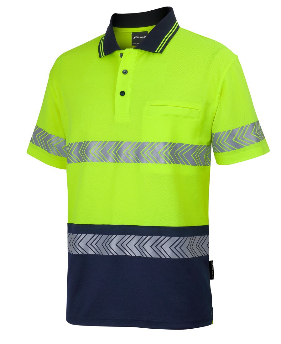 JB's Hi Vis (D+N) Cotton Back S/S Segmented Tape